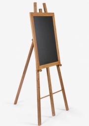 Wooden Chalkboard Easel